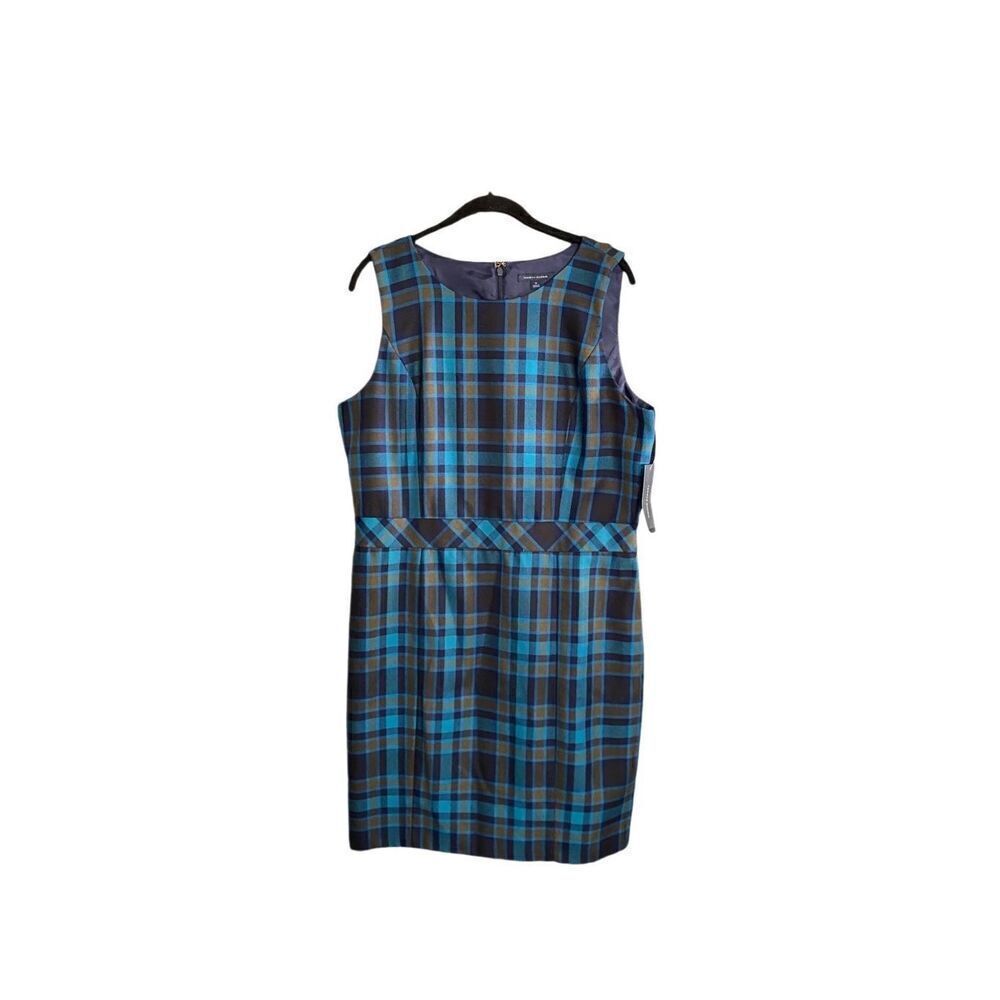 Tommy Hilfiger NWT women’s shift dress plaid tartan Scotland dress size 16